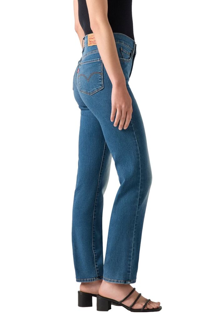 Jeans Mujer 314 Shaping Straight Azul Levis 19631-0271-1