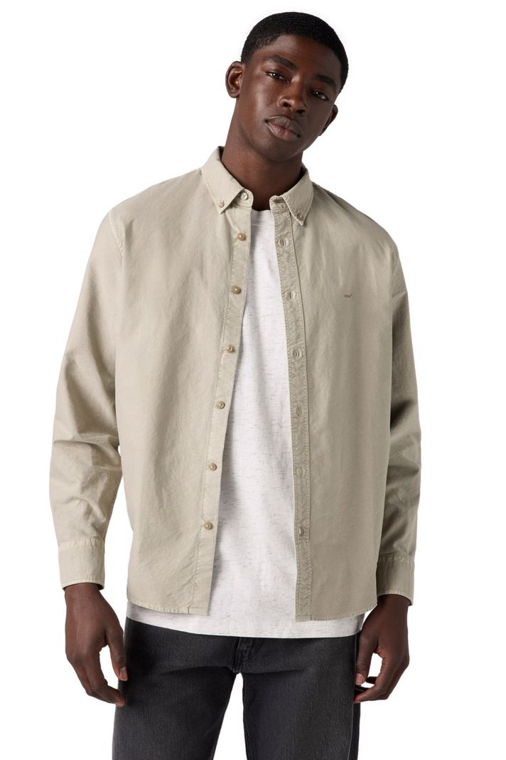 Camisa Hombre Authentic Button Down Beige Levis A7210-0032-2