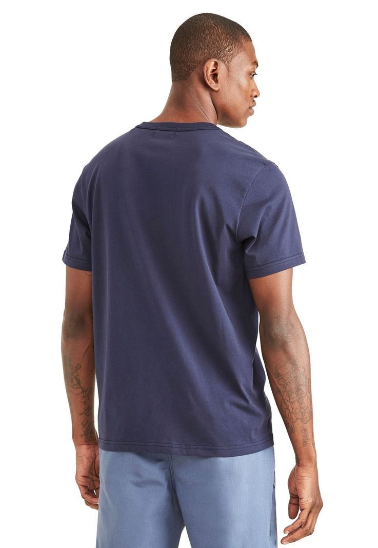 Polera Hombre Original Tee Slim Fit Azul A0856-0030-2