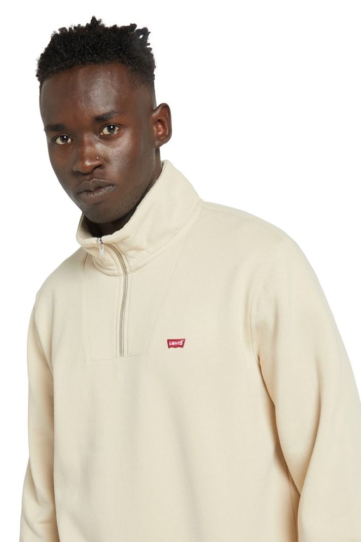 Polerón Hombre Core Hm 1/4 Zip Beige Levis 000VT-0001-2