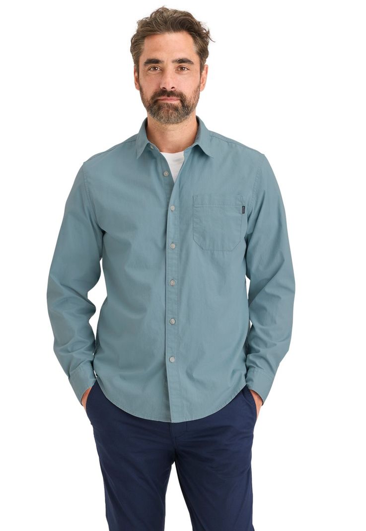 Camisa Hombre Ultimate LS Regular Fit Azul 52669-0461-0