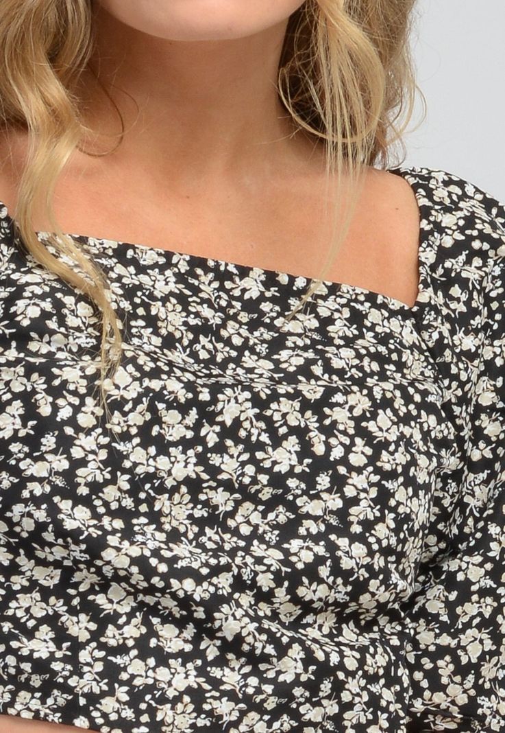 Blusa Mujer Estampada Café Levis A3378-0000-2
