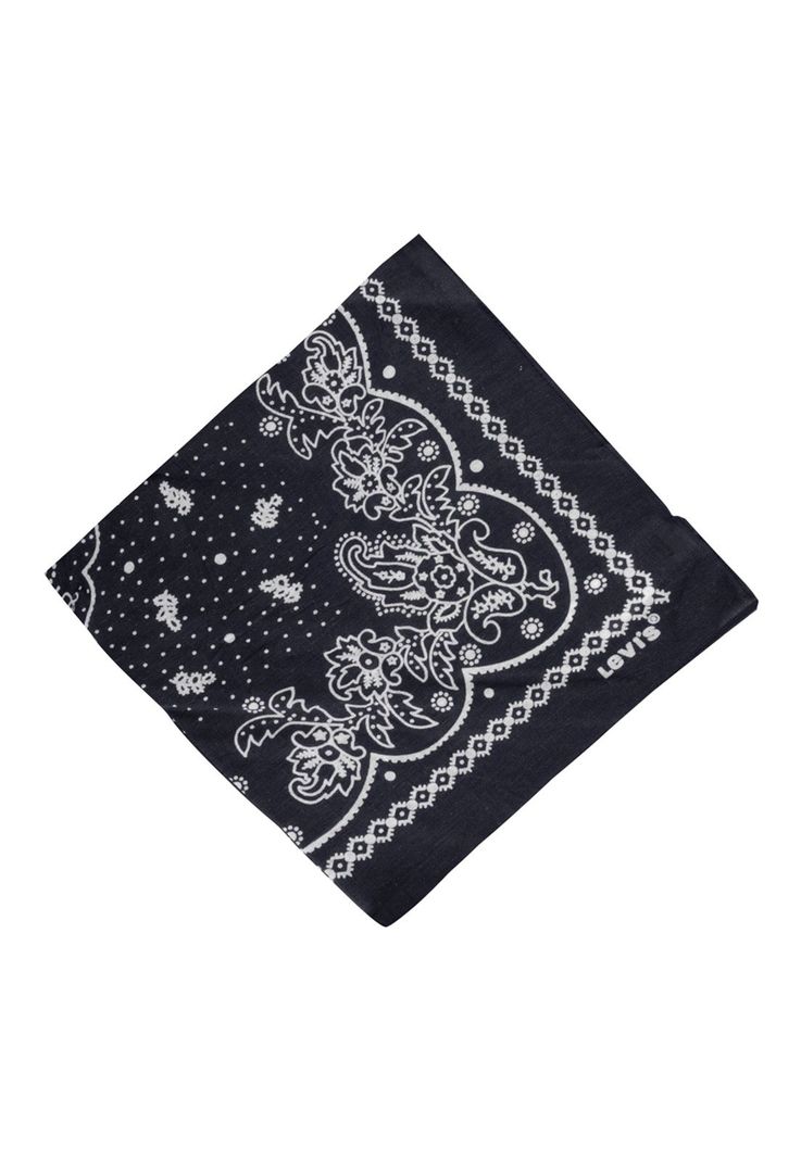 Bandana Hombre Paisley Negro Levis 77138-0631-0