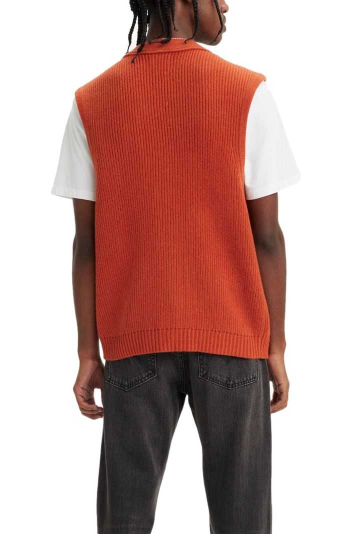 Chaleco Hombre Rincon Button Down Vest Rojo Levis A4325-0001-1