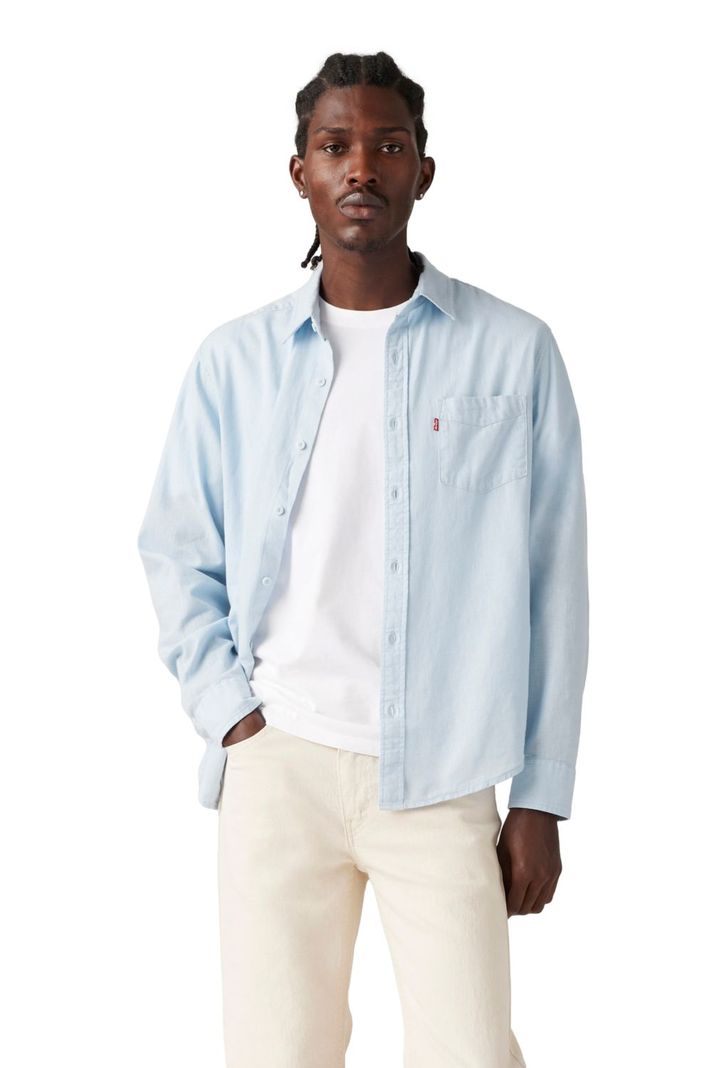 Camisa Hombre Classic Standard Celeste Levis 85748-0346-0