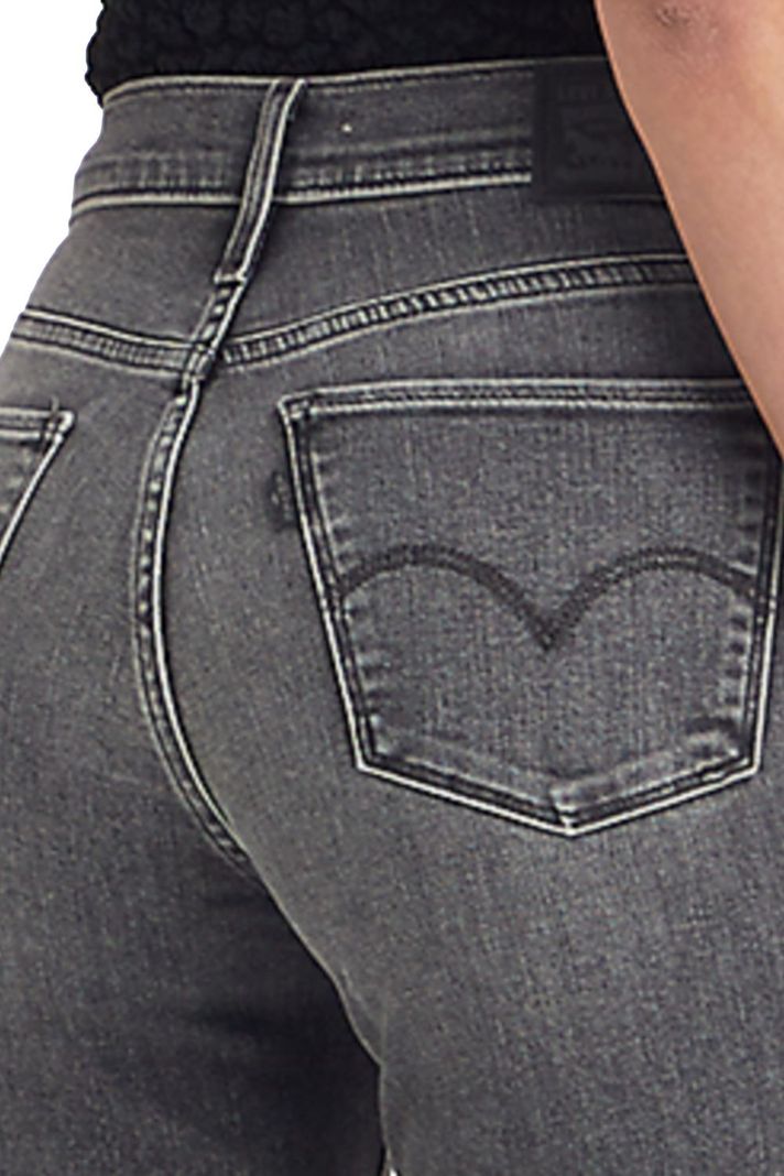 Jeans Mujer 314 Shaping Straight Gris Levis 19631-0187-3