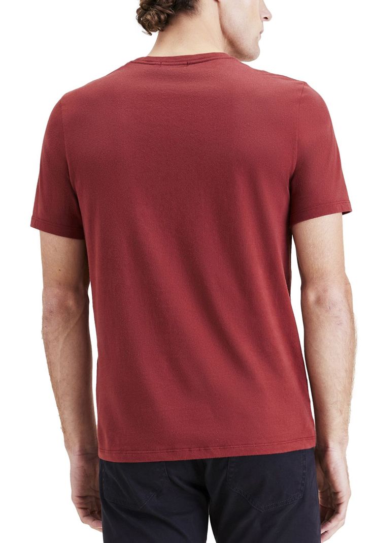 Polera Hombre Graphic Tee Slim Fit Rojo-1