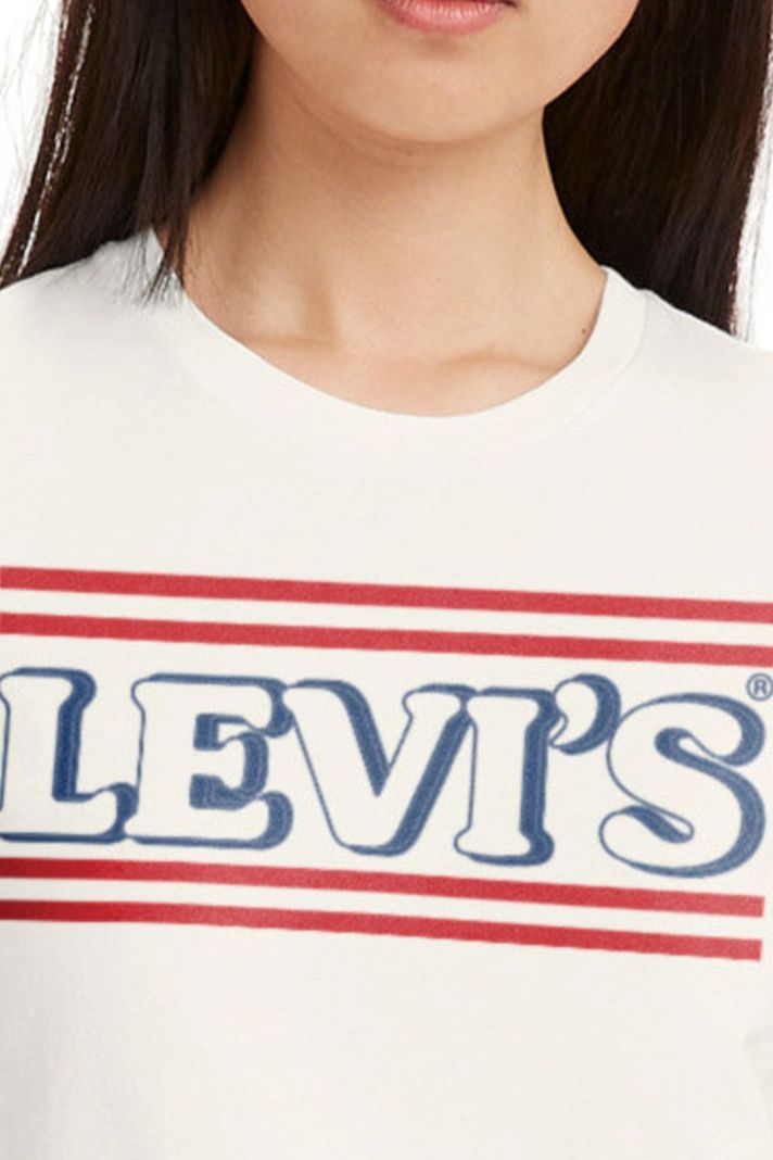 Polera Mujer Regular Fit Blanco Levis 17369-2538-2