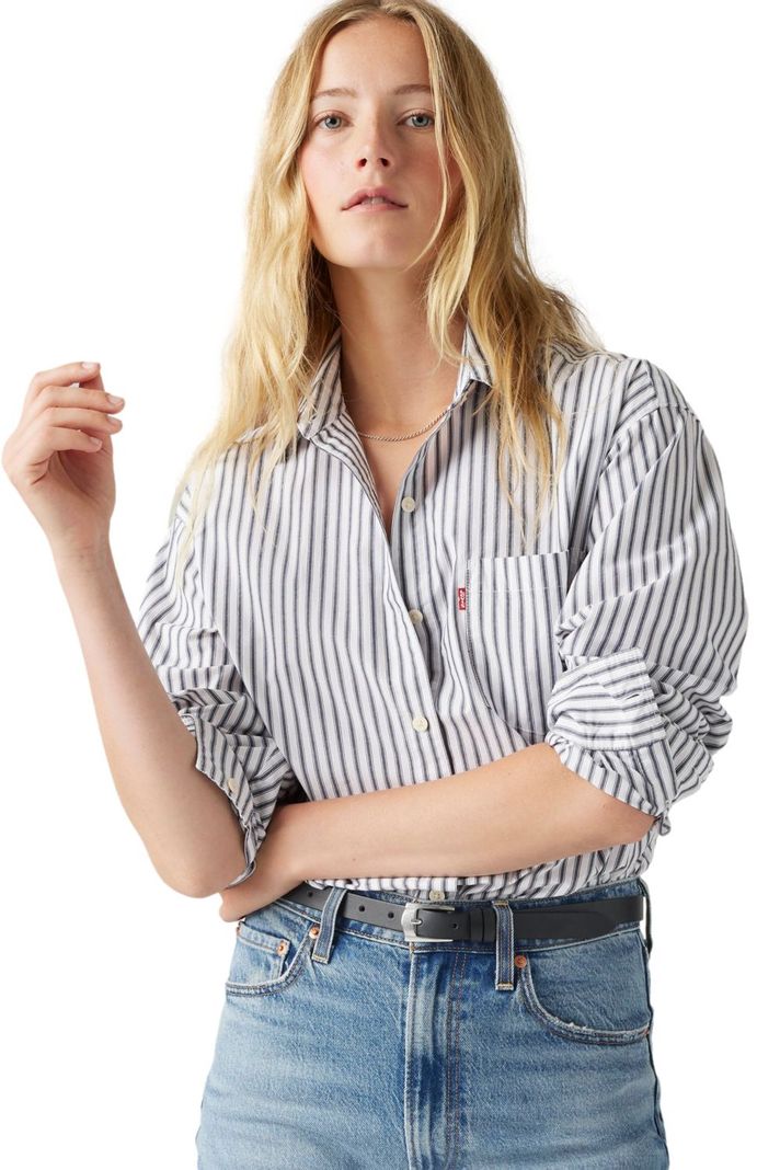 Camisa Mujer Harlie New Bf Shirt Azul Levis 001HM-0005-2
