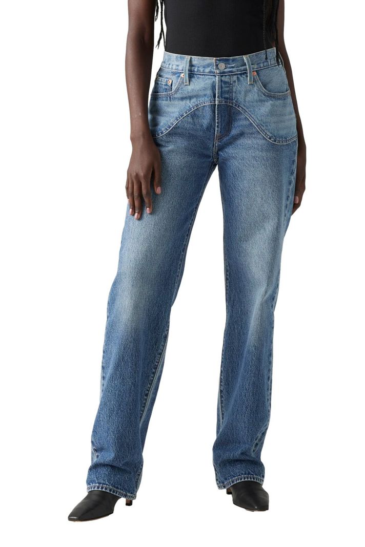 Jeans Mujer 501 '90s Western Celeste Levis 001V3-0001-0