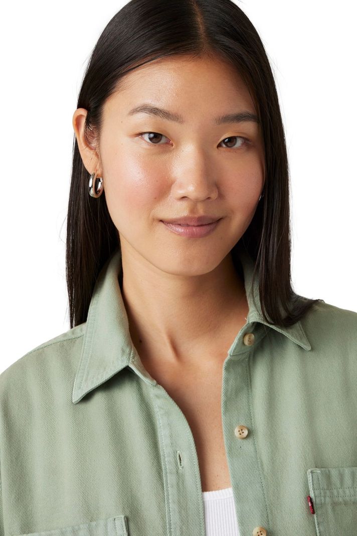 Camisa Mujer Iris Non Denim Shirt Verde Levis 001SS-0000-3