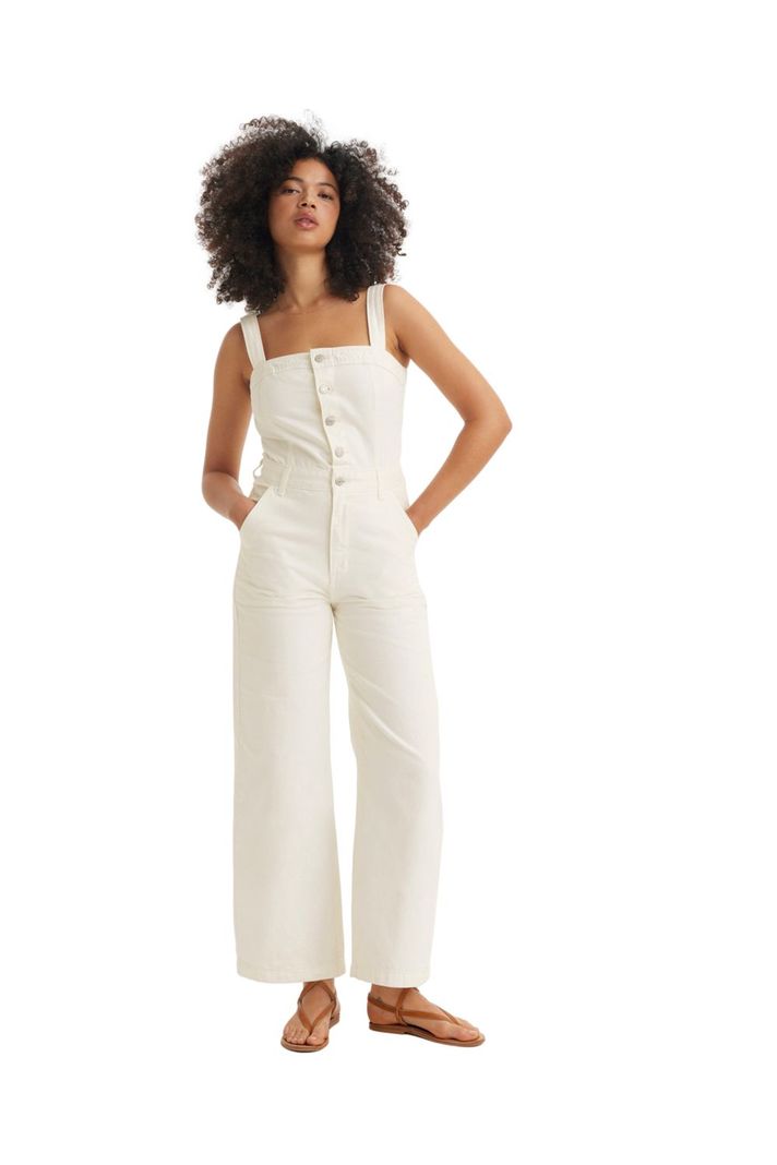 Enterito Mujer Jumpsuit Blanco Levis A8648-0002-2
