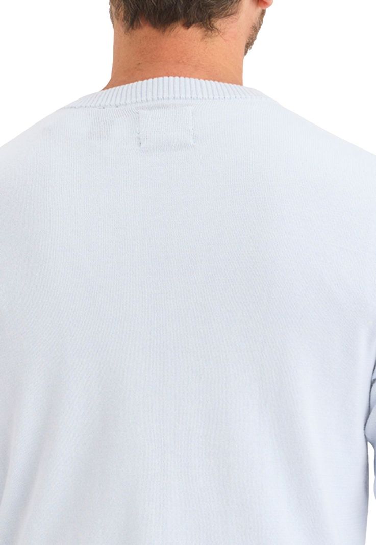Sweater Hombre V-Neck Regular Fit Celeste 000XZ-0002-3