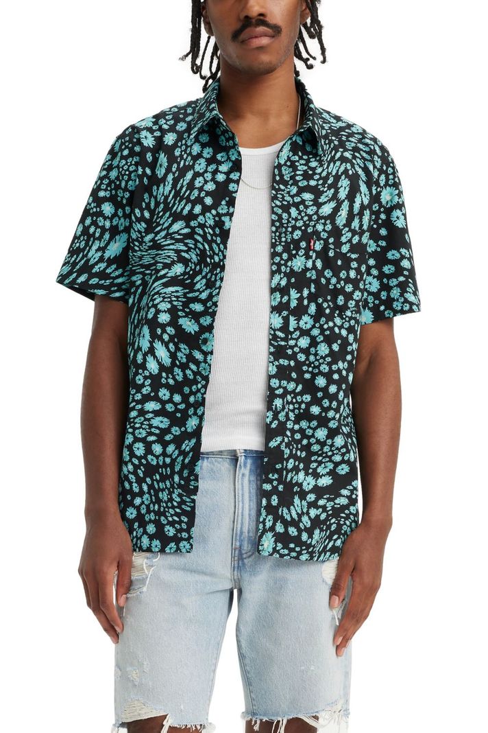 Camisa Hombre Manga Corta Multicolor Levis 86627-0202-0