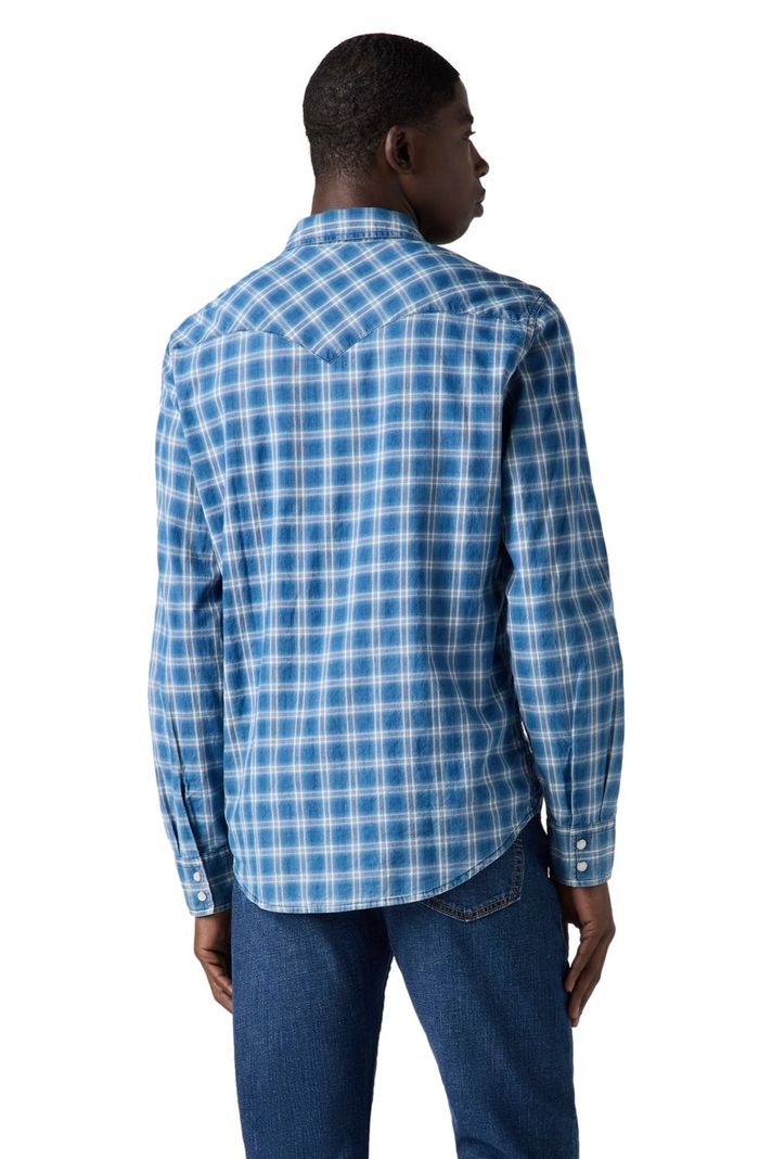 Camisa Hombre Classic Western Straight Azul Levis 85745-0198-1