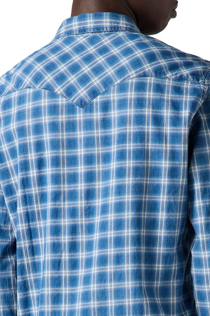 Camisa Hombre Classic Western Straight Azul Levis 85745-0198-3