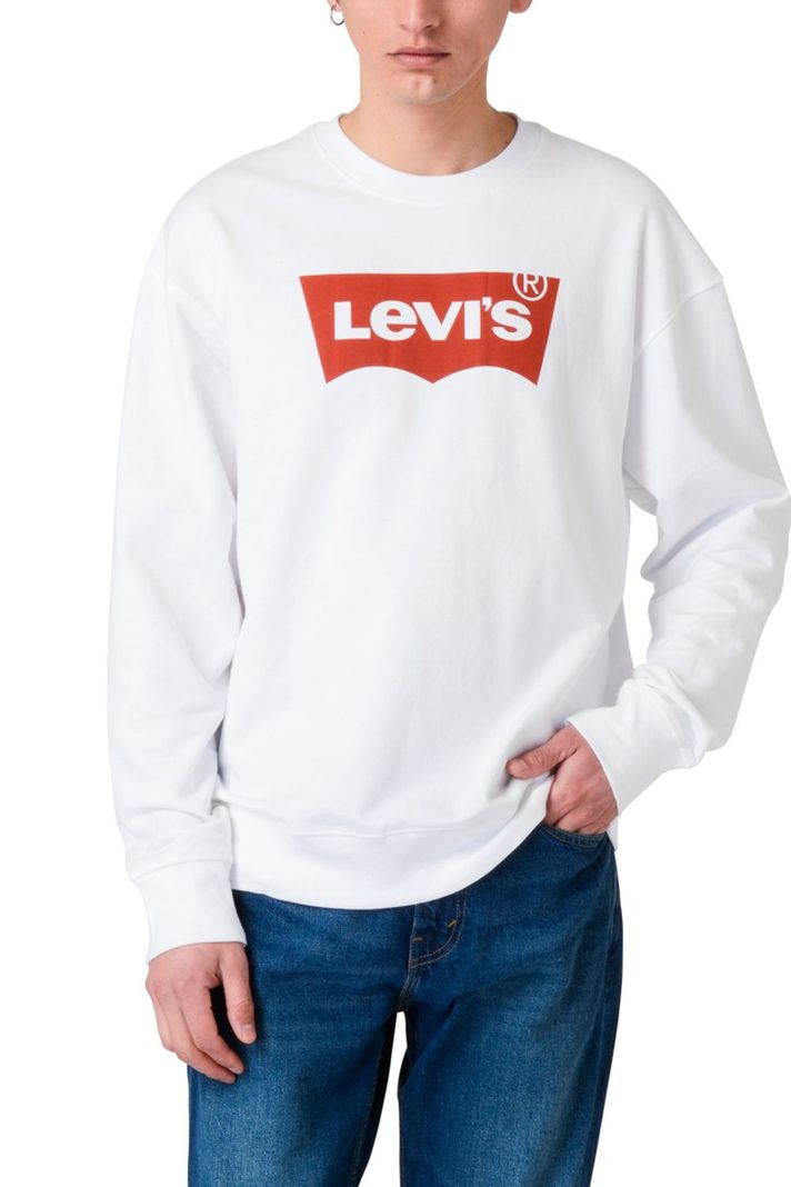 Polerón Hombre Logo Batwing Blanco Levis A1572-0070-3