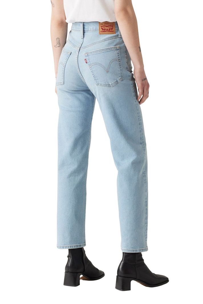 Jeans Mujer Ribcage Straight Ankle Celeste Levis 72693-0222-2