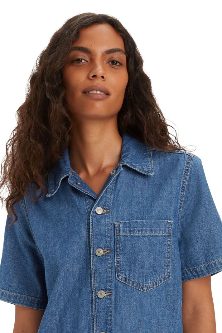 Enterito Mujer Jumper Azul Levis A7449-0000-3