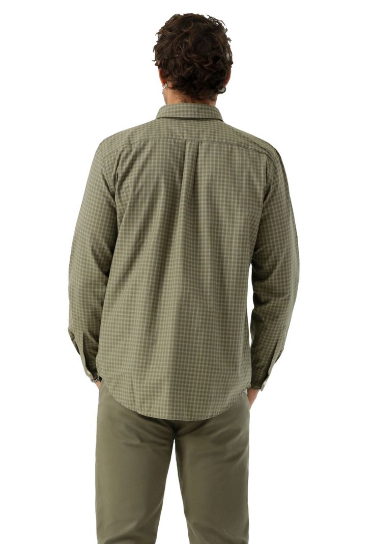 Camisa Hombre Woven Refine Classic Fit Verde 52798-1226-2