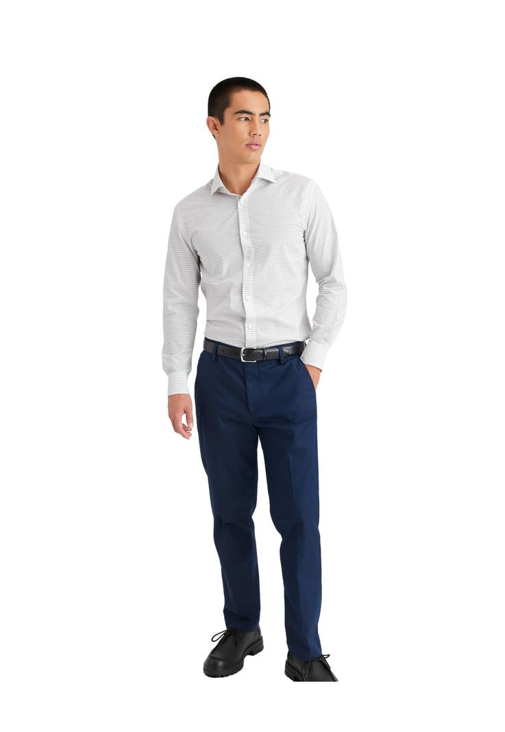 Camisa Hombre Crafted Slim Fit Blanco A4285-0012-3