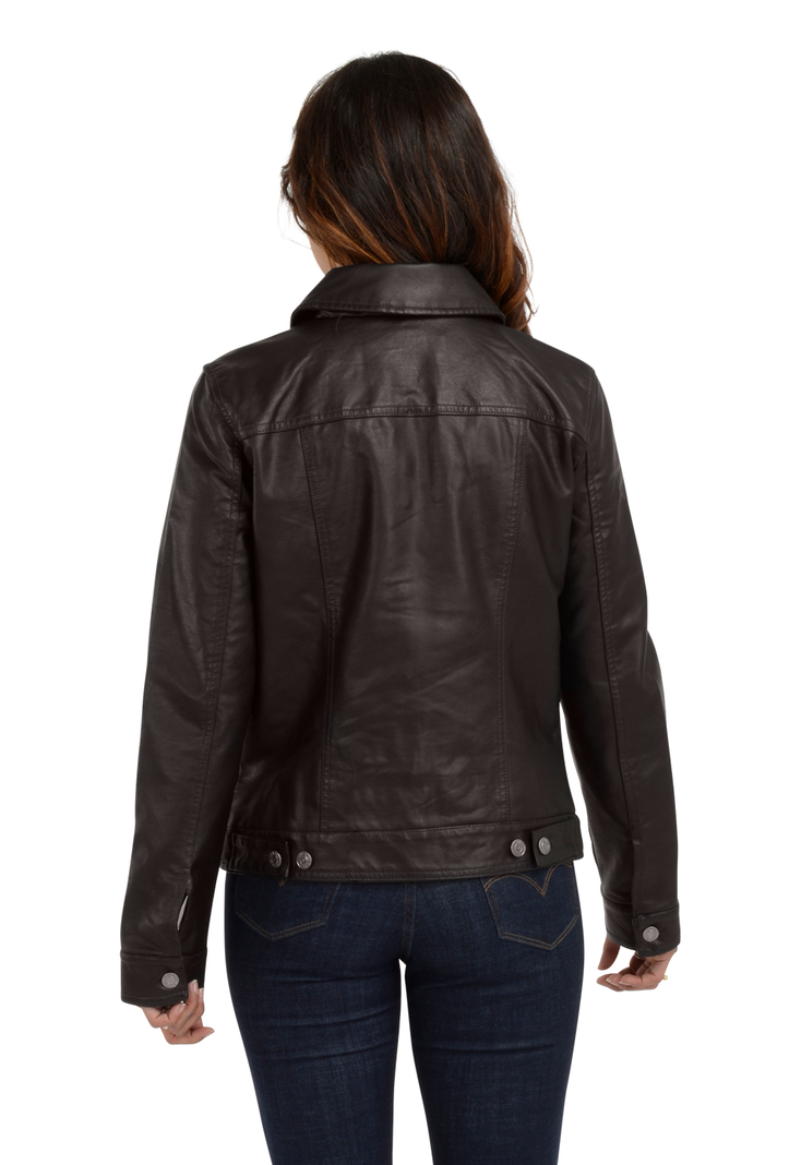 Chaqueta Mujer Trucker Café Levis 59544-0208-2