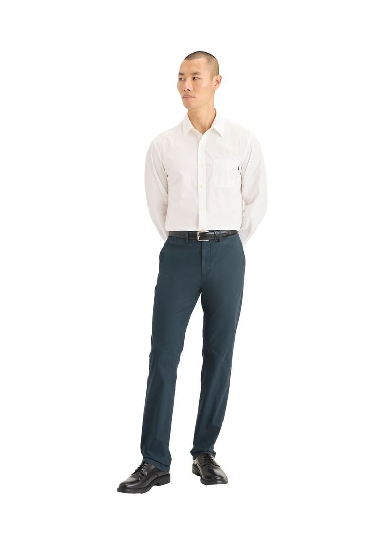 Pantalón Hombre Crafted Khaki Slim Fit Azul-3