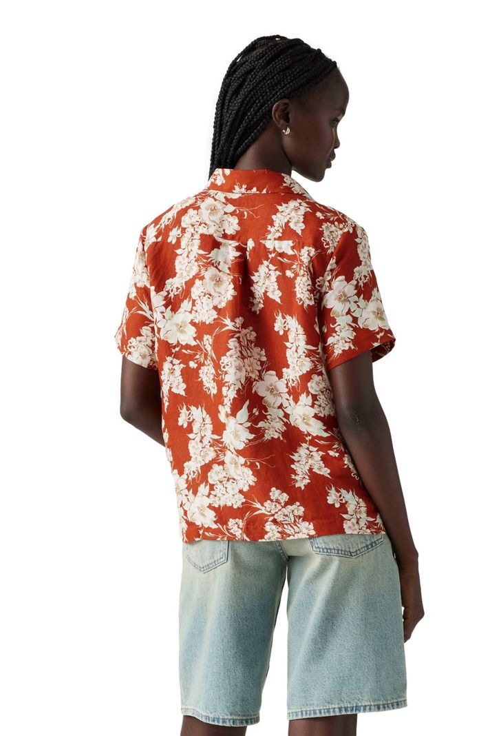 Camisa Mujer Sonny Camp Shirt Naranjo Levis 001HO-0007-1