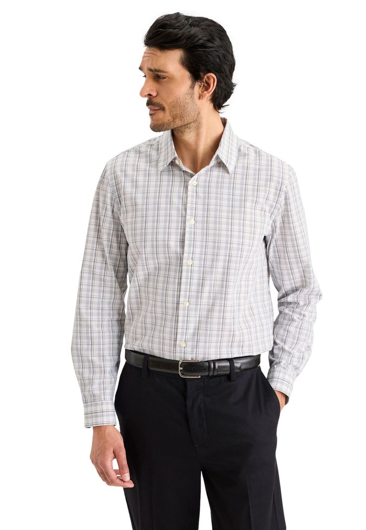 Camisa Hombre Workday Classic Fit Blanca-0