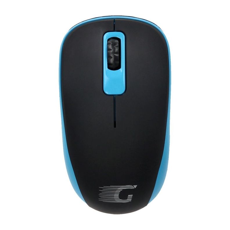 Mouse G4U Wireless 10m Negro y Azul -0