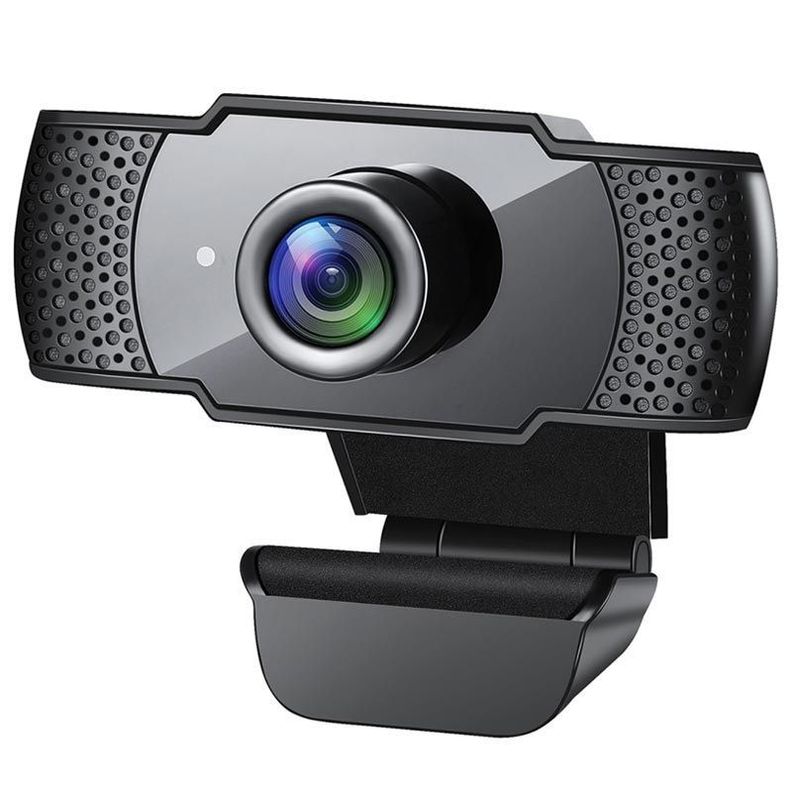 WEBCAM FULL HD 1080P USB CON MICROFONO Y CLIP-0