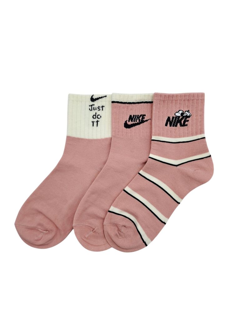 Calcetines Pack x3 Nike Snoopy Color Rosado #2-0