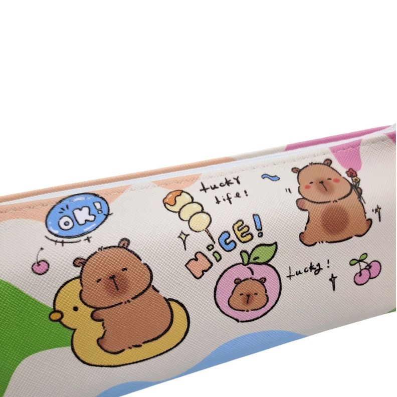 Estuche para Lápices y Multiuso Diseño Capibara #3-1