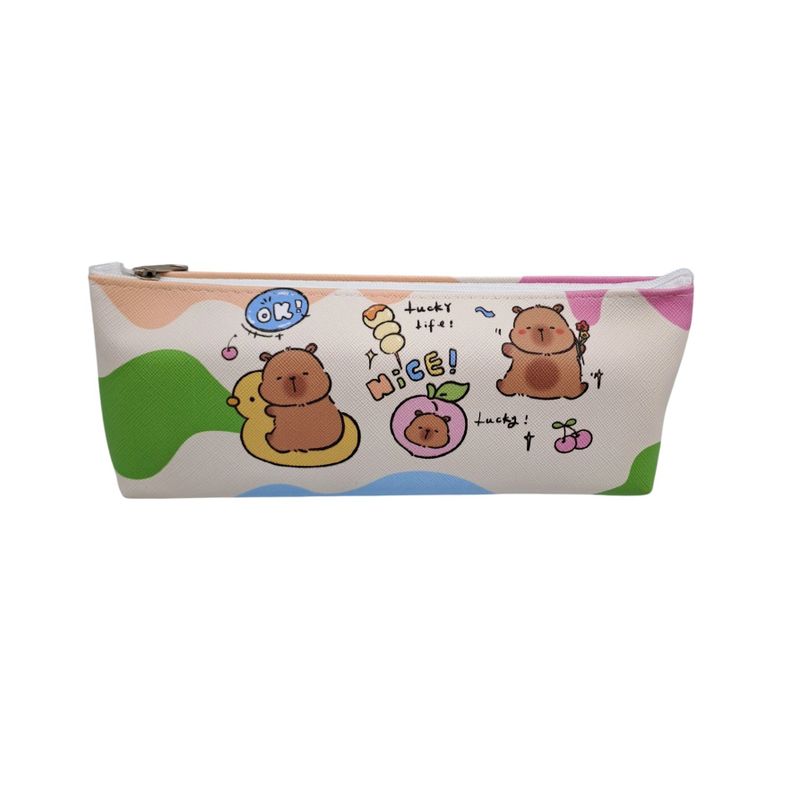 Estuche para Lápices y Multiuso Diseño Capibara #3-2