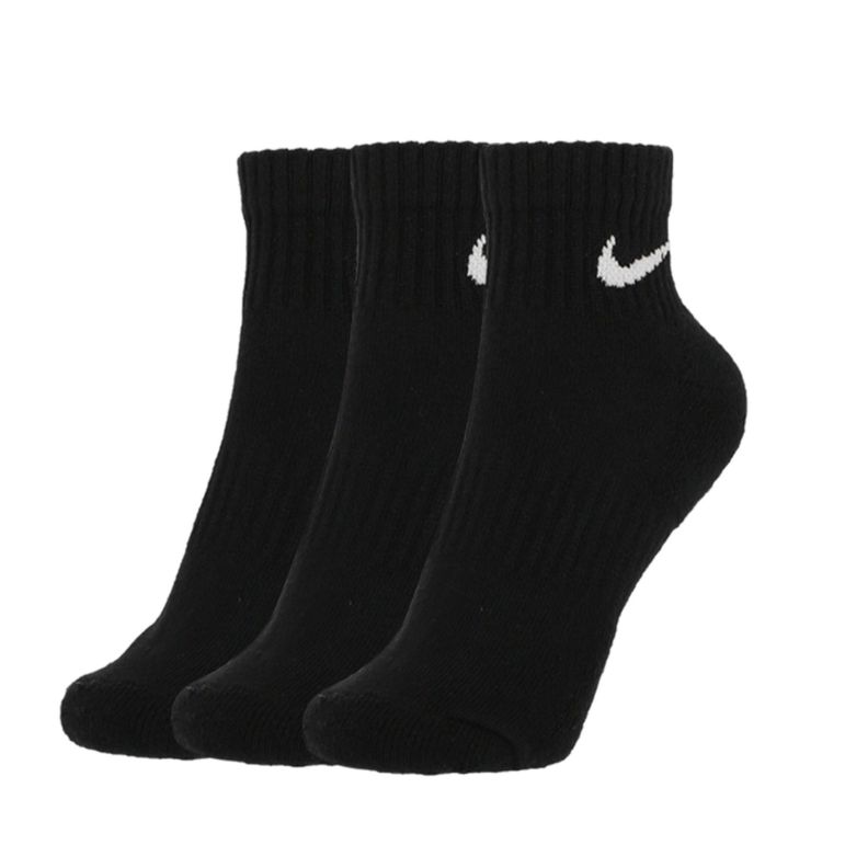 Calcetines Pack x3 Nike Everyday Cushioned Training Negro. M-L