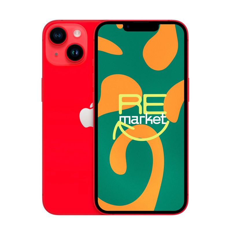 Celular Iphone 14 128 Gb Rojo - Reacondicionado-0
