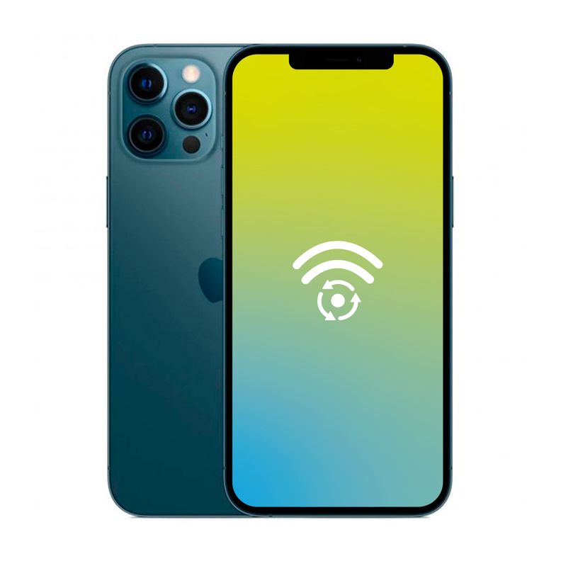 Celular Iphone 12 Pro Max 128 Gb Azul- Reacondicionado-0