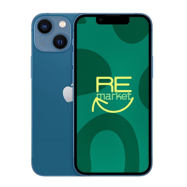 Celular Iphone 13 128 GB Azul- Reacondicionado-0