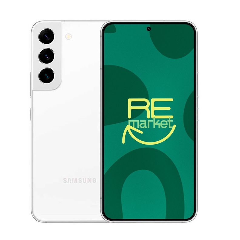Celular Samsung S22 128 GB Blanco- Reacondicionado-0