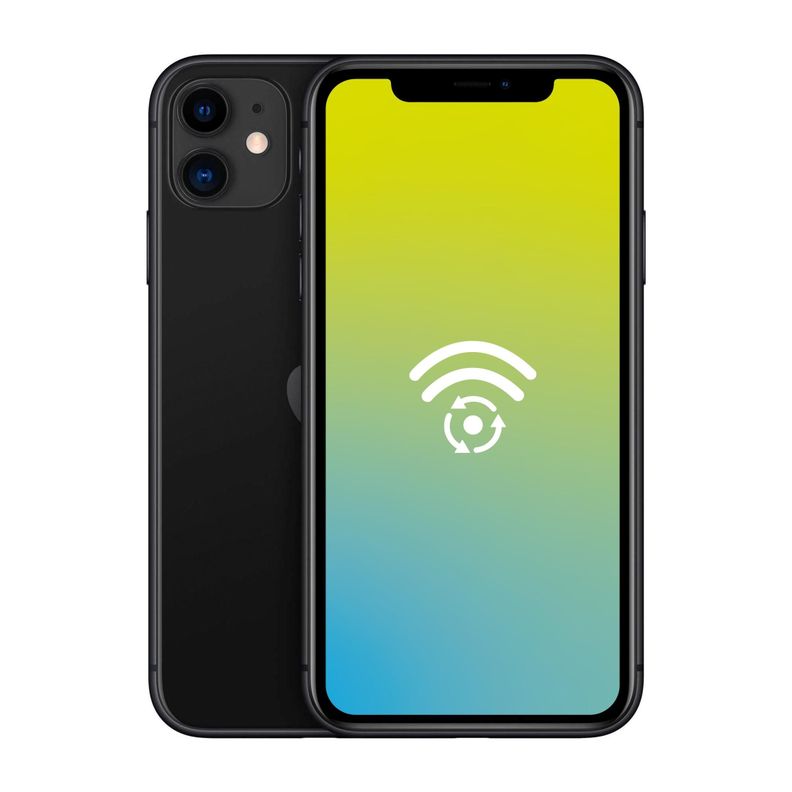 Celular Iphone 11 64 GB Negro- Reacondicionado-0