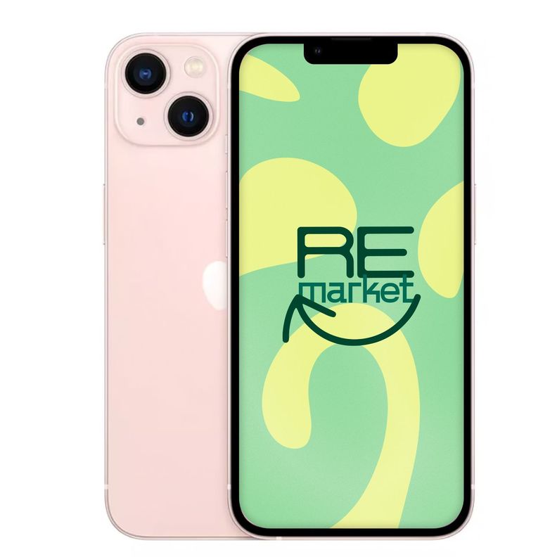 Celular Iphone 13 128 Gb Rosado- Reacondicionado-0