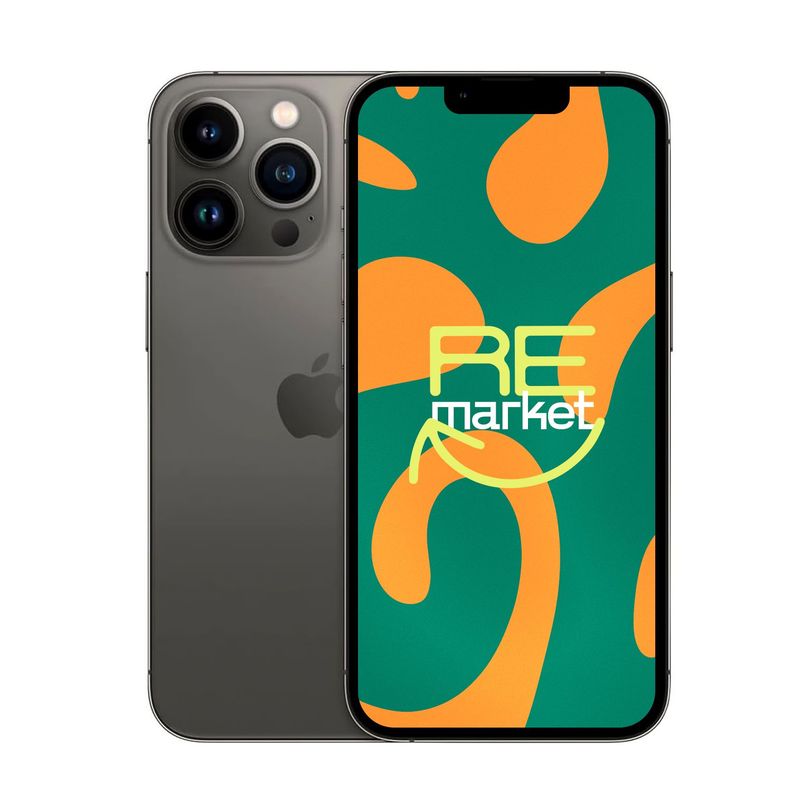Celular Iphone 13 Pro Max 256GB Gris - Reacondicionado-0