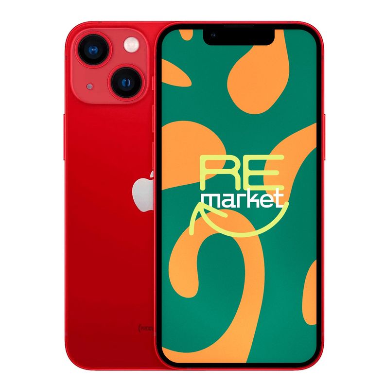 Celular Iphone 13 128 Gb Rojo- Reacondicionado-0