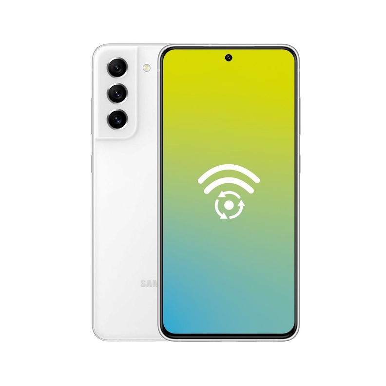 Celular Samsung S21 Fe 5G 128 Gb Blanco- Reacondicionado-0