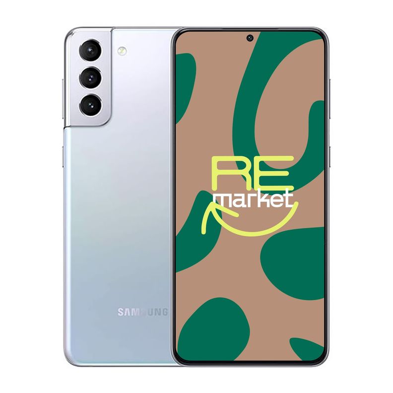 Celular Samsung S21 Plus 5G 128 GB Plateado- Reacondicionado-0