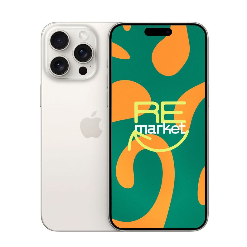 Celular Iphone 15 Pro Max 256 Gb Plateado - Reacondicionado-0