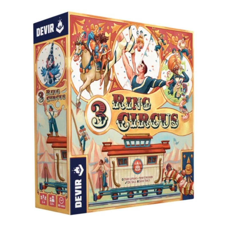 Juego Familiar - 3 Ring Circus-0