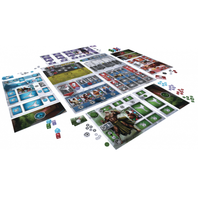 Juego de Mesa  Dojo Kun-1