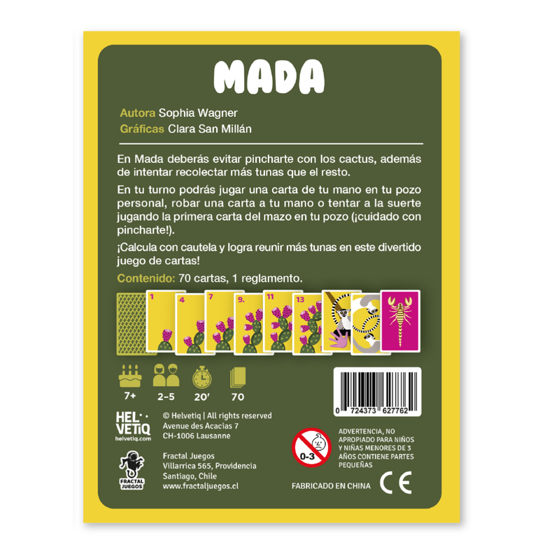 Juego Familiar - Mada-3