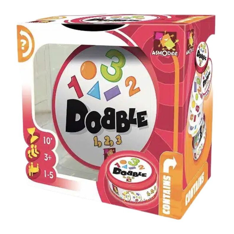 Juego de Mesa  Dobble Formas y Números-0